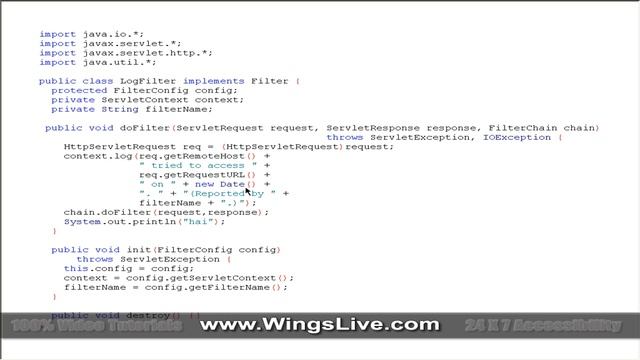 Java 2EE WingsLive com смотреть онлайн