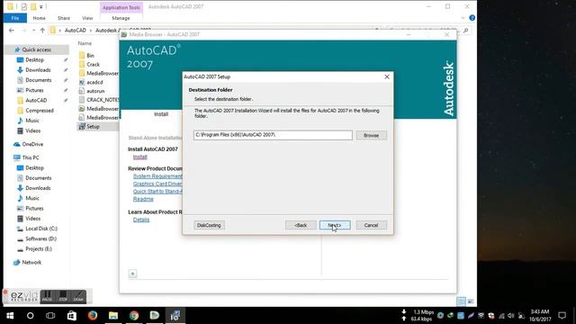 How to install AutoCAD 2007 || SADAT JUBAYER || ACS|| смотреть онлайн