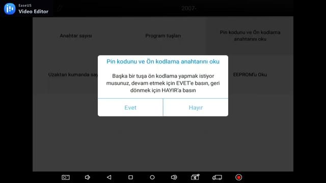 XTOOL PAD 3 TÜRKİYE FİAT linea 2011 YEDEK VE KAYIP ANAHTAR PROGRAMLAMA смотреть онлайн