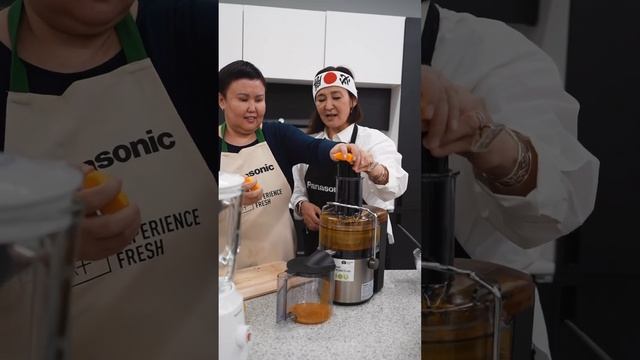 Кулинарная школа Панасоник Алматы на выездном мастер классе в Астане. смотреть онлайн
