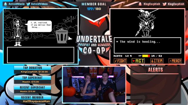 🔴 A DATE w/ ALPHYS! - Undertale Co-op Lets Play with Astroid! Ep 06 смотреть онлайн