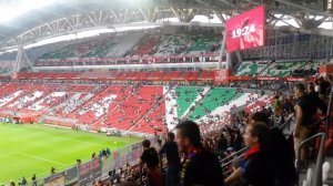 Фанаты ЦСКА поют песню МАКСИМ