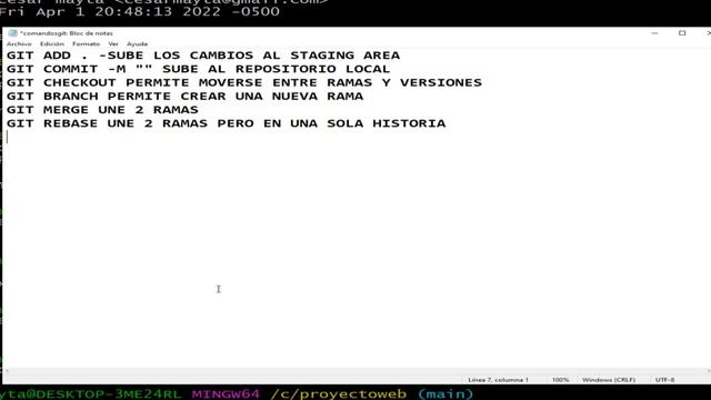 [Curso Git - video 8] - Resolviendo conflictos al hacer merge de 2 ramas смотреть онлайн
