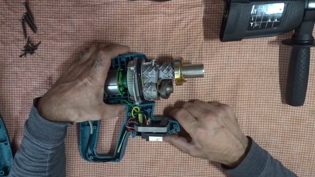 Аккумуляторный перфоратор с Алиэкспресс. смотреть онлайн