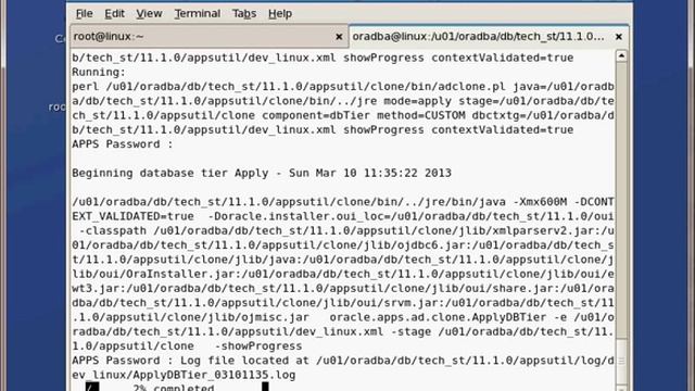 Oracle E-Business Suite Cloning on Linux Virtual Machine Part 02 смотреть онлайн