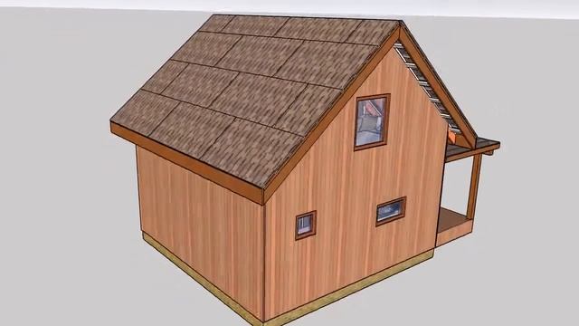 Дом 6 на 6 лофт