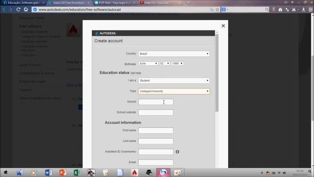 Baixar AUTOCAD (2011,2012,2013,2014,2015,2016) 100% GRÁTIS!! (FUNCIONANDO) смотреть онлайн