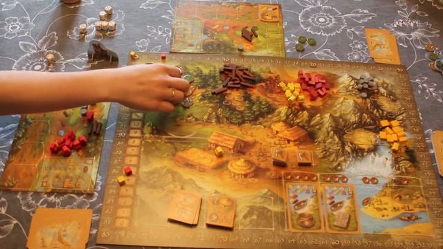 Играем! // Настольная игра 100000 Лет До Нашей Эры // Каменный Век // Stone Age смотреть онлайн