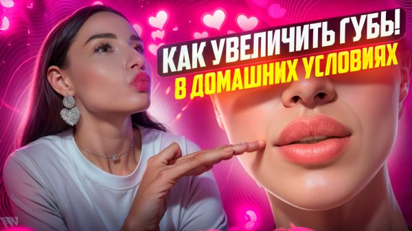 КАК УВЕЛИЧИТЬ ГУБЫ ДОМА?14 ФЕВРАЛЯ