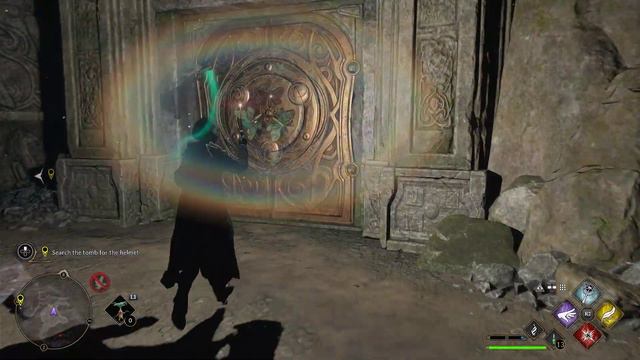 Search the tomb for the helmet Hogwarts Legacy смотреть онлайн