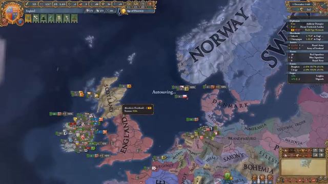 Europa Universalis 4 (England to Germany) #01: This may be a mistake смотреть онлайн