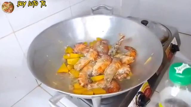 GINATAANG ULANG | with KALABASA and PINEAPPLE CHUNK смотреть онлайн