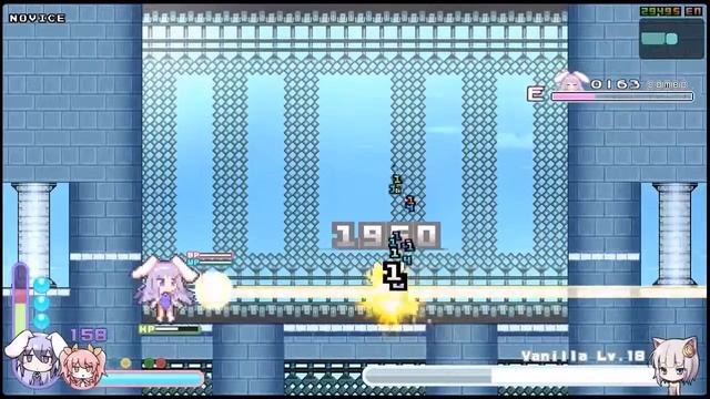 Rabi-Ribi #1 [Boss Vanilla Lv.18] เล่นลอง Boss смотреть онлайн