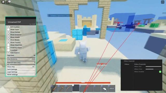 Bedwars ? OP HITBOX EXPANDER HACK SCRIPT - ESP HACK ? Roblox Bedwars Script смотреть онлайн