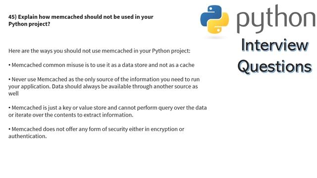 Interview Questions for Python Developers смотреть онлайн