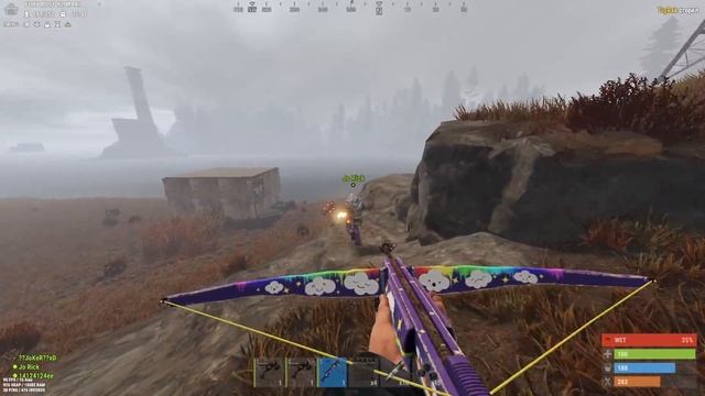 Расставил 100 спальников на нашем острове в раст / rust смотреть онлайн