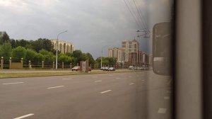 поездка на электробусе МАЗ 303Е.10 (160) маршрут 39Б