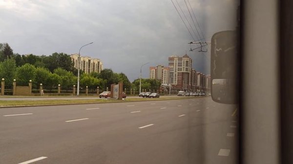 поездка на электробусе МАЗ 303Е.10 (160) маршрут 39Б