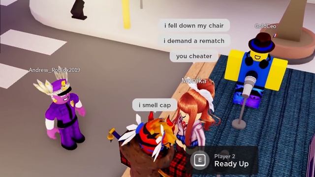 Monika Wanted To DATE Me Because Im FAMOUS?... (ROBLOX FUNKY FRIDAY) смотреть онлайн