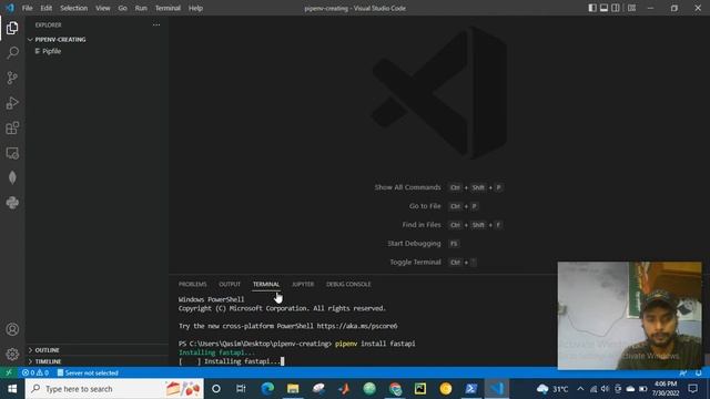 how to create pipenv in python(fast API, Django, flask) or any python code. смотреть онлайн