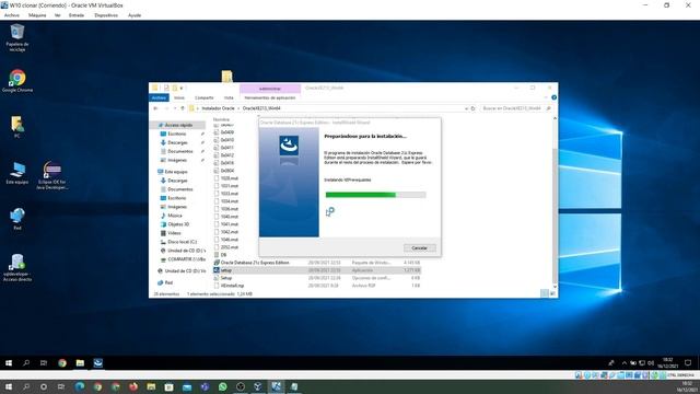 Instalación Oracle 21 Express Edition W10 смотреть онлайн