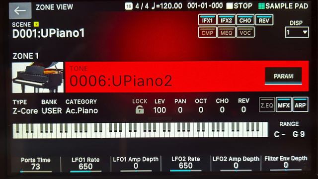 Roland Fantom-0 Sampled Upright piano VS Supernatural Concert Grand 2 смотреть онлайн