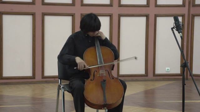 Ligeti Sonata for cello solo Makio Horie смотреть онлайн