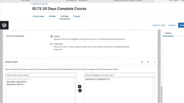 Assign Course to your Student | Spacetree LMS Tutorials смотреть онлайн