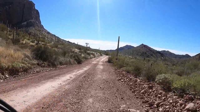 Desert Fast Gravel Ride - Organ Pipe Cactus National Monument AZ смотреть онлайн