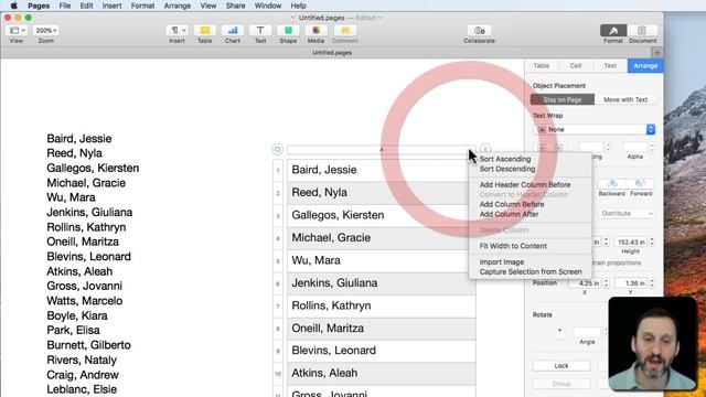Sorting a List Alphabetically In Pages (#1569) смотреть онлайн