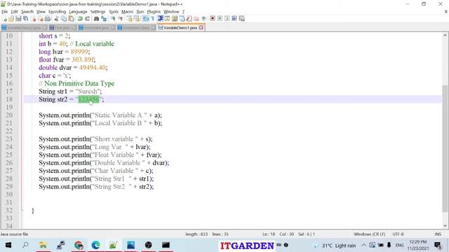 Core Java Free Training Arithmetic & Increment Operator and What is JRE, Bytecode - Session 2 смотреть онлайн