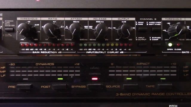 Alesis 3630 & dbx 3BX-DS: Compression ~ VS ~ Expansion смотреть онлайн