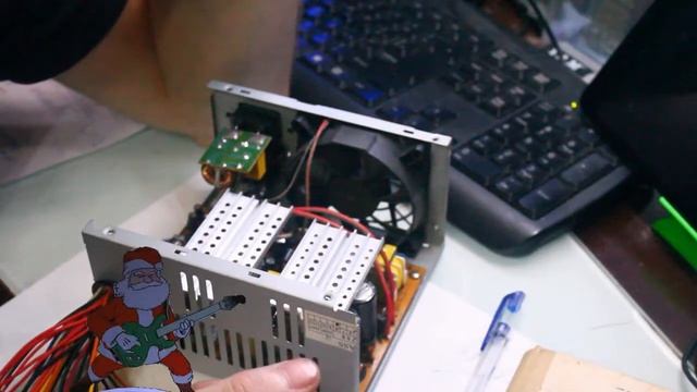 Ремонт ATX, поиск не рабочих канденсаторов, 90% неисправность, гадалки не ходи. смотреть онлайн
