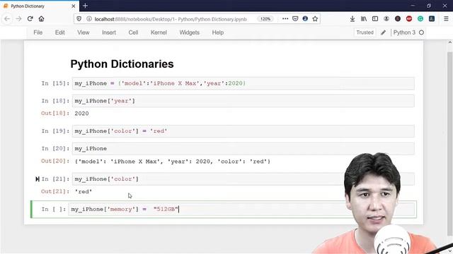 Dictionary in Python смотреть онлайн