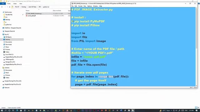 Extract Images from PDF using Python | PDF IMAGE Extractor using Python смотреть онлайн