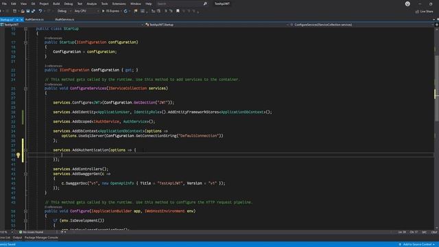 [Arabic] Secure ASP NET 5 API with JWT Authentication - 05 Add JWT Configuration смотреть онлайн