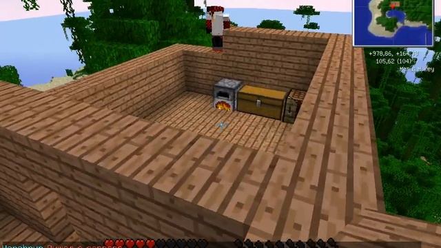 Прохождение игры Minecraft вместе с эндерняшкой часть 1 (2 сезон)