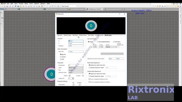 Designing 90 deg push button 3D footprint Altium P3 смотреть онлайн