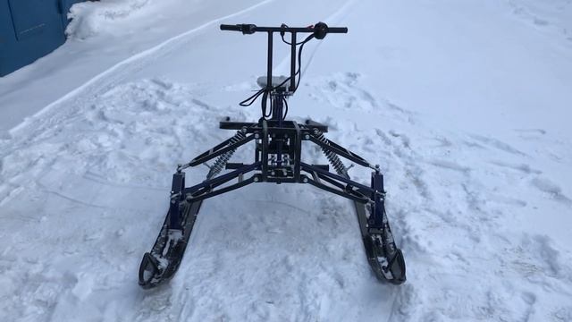 Модуль толкач /Лыжный модуль /Мотобуксировщик от XTREME-MOTORS смотреть онлайн