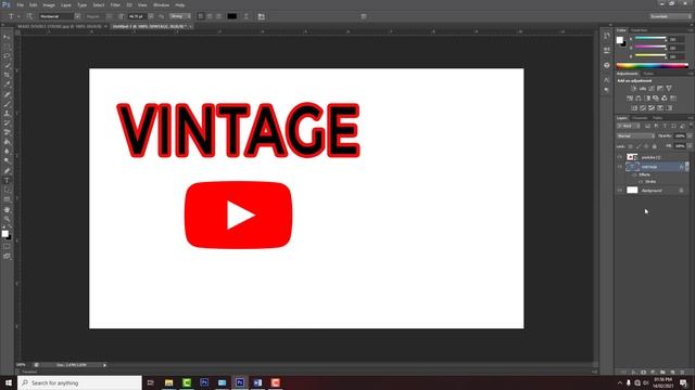 How to Make Double Stroke in Photoshop CS6 смотреть онлайн