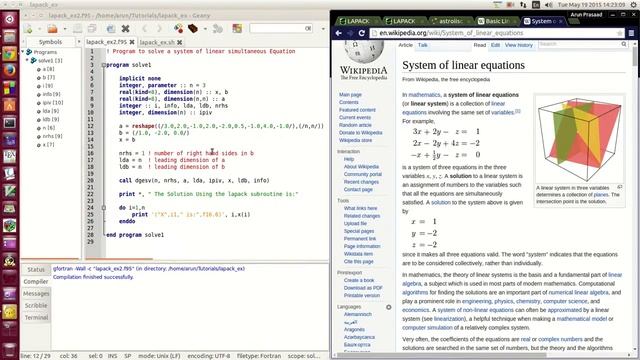 Advanced Fortran Programming : 016 : Introduction to BLAS and LAPACK смотреть онлайн