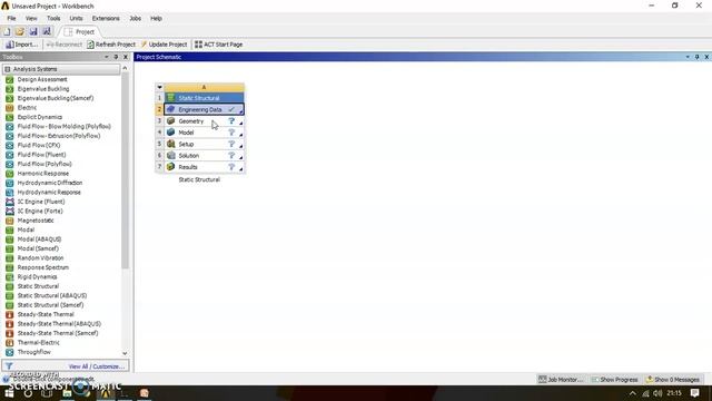 ANSYS WB INTRODUCTION TO INTERFACE TUTORIAL 1 смотреть онлайн