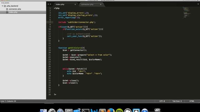 Simple php backend pt 3 смотреть онлайн