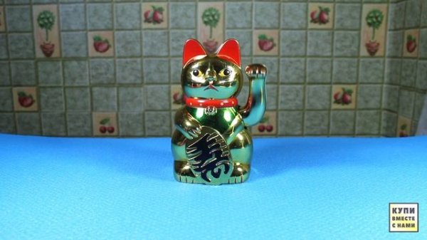 Манэки-нэко с алиэкспресс мини-обзор / maneki neko from aliexpress mini-review