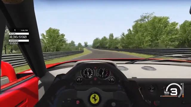 Assetto Corsa Ps4 Pro Thrustmaster T300Rs GT Ferrari F40 Nurburgring смотреть онлайн