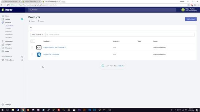 Shopify | Get Products | Node.js смотреть онлайн