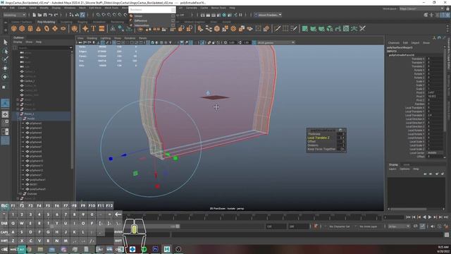 Mold-Shell For Cactus Overview Tutorial - 01, Modeling the Shell (Maya) смотреть онлайн