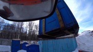 Работа на манипуляторе. Взяли нового водителя.