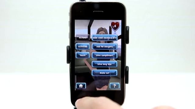 My Virtual Girlfriend iPhone App Demo смотреть онлайн