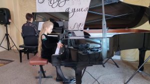 А.Роули Миниатюрный концерт для фортепиано с оркестром 1ч.